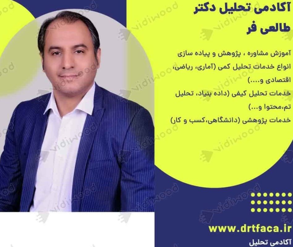شاخص اف 2 برازش مدل