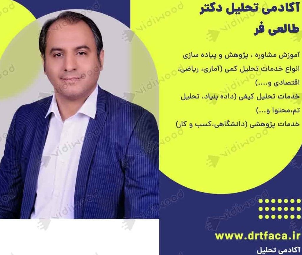شاخص اف 2 برازش مدل